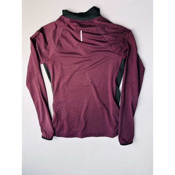 REI Women's S Dark Burgundy Athletic‎ 1/4 Zip Pullover - Picture 12 of 14